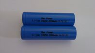 باتری های قابل شارژ لیتیوم یون 18650 2200mAh 3.7V High Rate 5C 10C CE UL