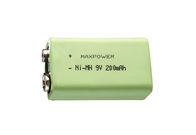بسته باتری 300MAh 9V Prismatic NiMh برای Multimeter CE UL Rohs