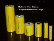 پکیج های باتری NiCd سفارشی Sub C 2000 OEM برای ابزارهای قدرت CE